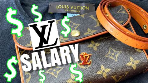 louis vuitton worker salary